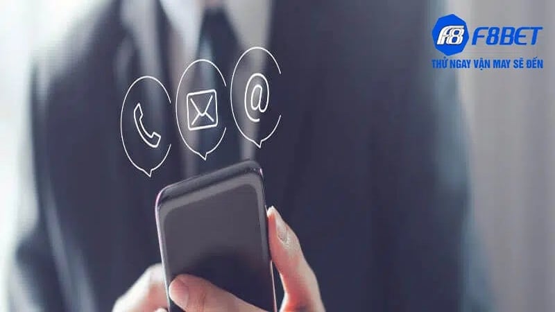 F8bet có nhiều phương tiện liên lạc
