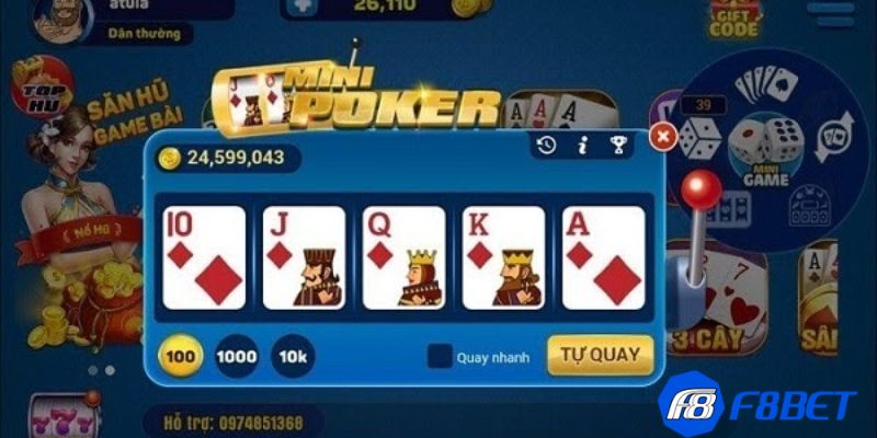 cách nổ hũ mini poker