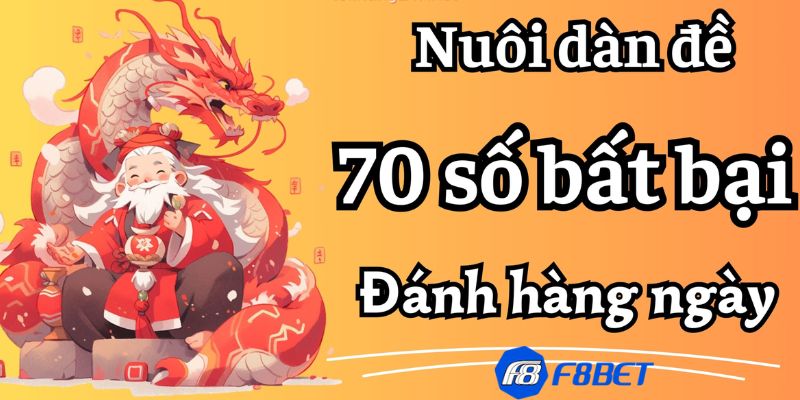 Bật mí cách vào tiền dàn đề 70 số đánh quanh năm đỉnh cao
