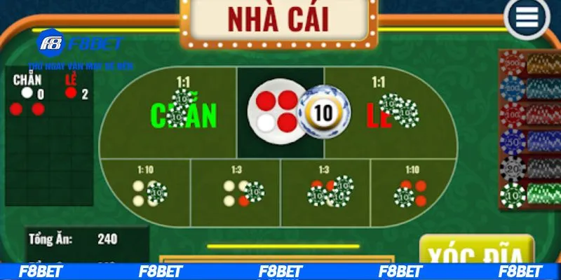 Các loại cược trong xóc đĩa bốn nút